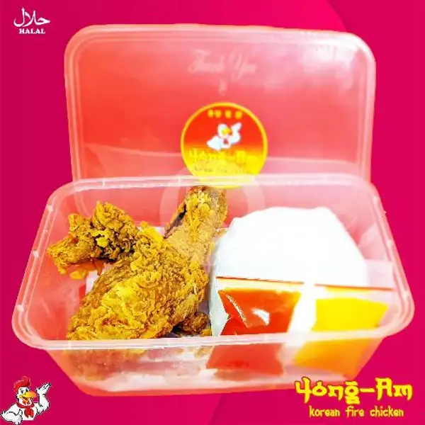 Paket Crispy Cheese Chicken Paha Bawah | Yong Am Korean Fire Chicken, Panjer
