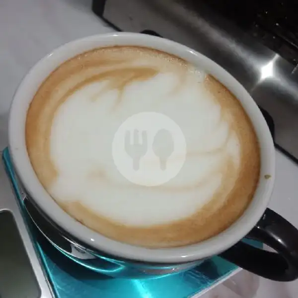 Kopi Panas/ Hot Coffee Macchiato Pandan | Kopi Untuk Kamu