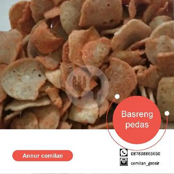 Basreng Pedas | Annur Cemilan, Puntodewo