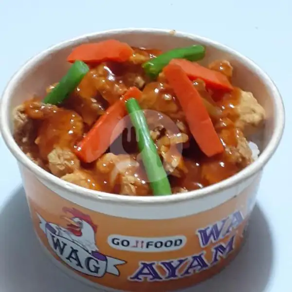 Chicken Karaage.Sauce BBQ | Warkop Ayam Gepeng, Cimanggis