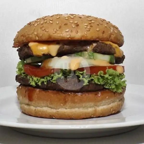 Double Beef Premium | Burger Time, Bidar