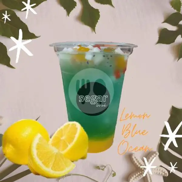 Ice Lemon Blue Ocean | SEGAR DRINK