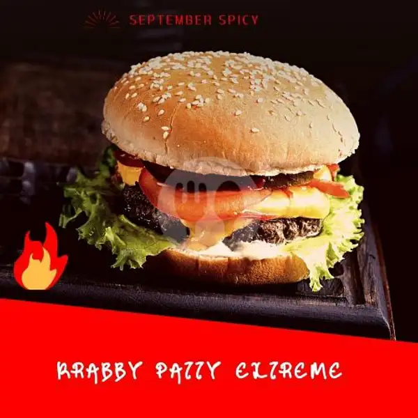 Krabby Patty Extreme ! | Kedai Jajan Syauqi, Pondok Gede