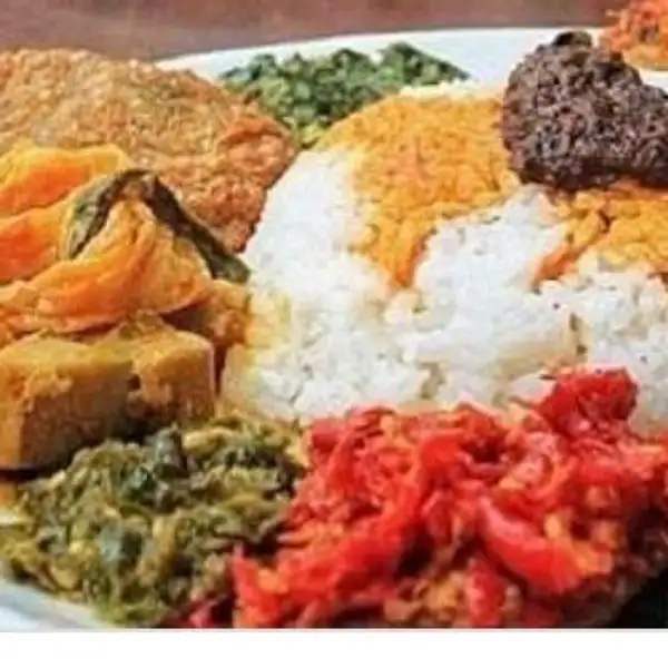 Nasi Padang( Ayam Sambel Hijau) | Love Vegetarian, Batam Kota