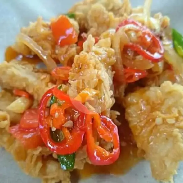 Ayam Kriting Asam Manis (tanpa nasi) | Kedai Shofia, Ramin 2