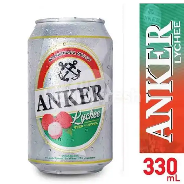 anker Lychee kaleng 330ml | Beer Princes,Grogol