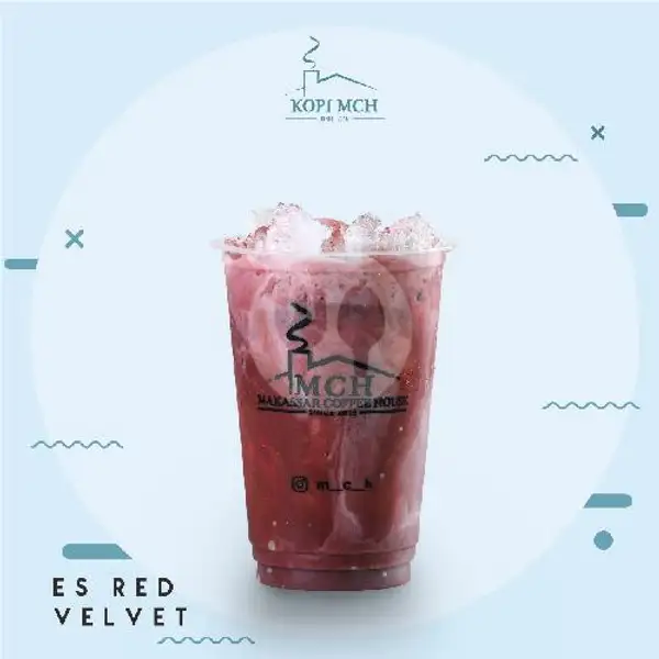 Es Red Velvet | Kopi MCH, Pasar Segar