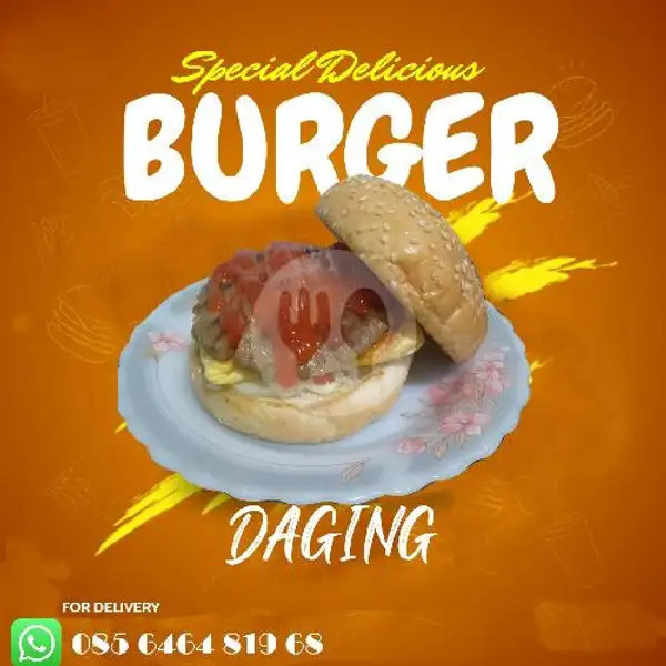 Burger Daging | Kebab Stasiun