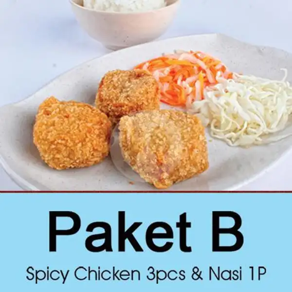 Paket B | Boloo Boloo Japanese Fast Food, Beji