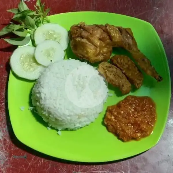 Ayam Penyet + Nasi | SELERA PEDAS