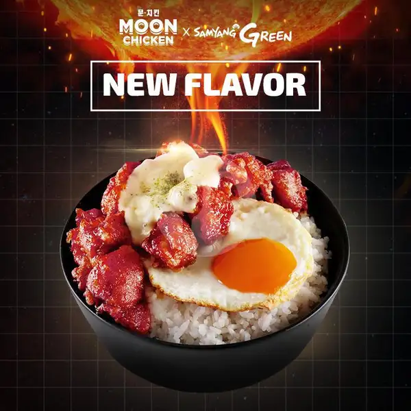 Samyang Meteor Chicken Rice | Moon Chicken by Hangry, Cikini