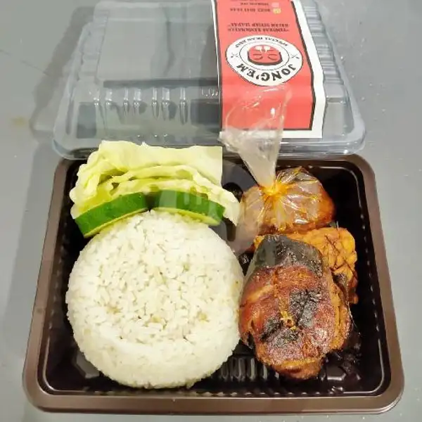 Paket Penyet Tongkol | Jong'em Special Ikan Asap, Kalipancur
