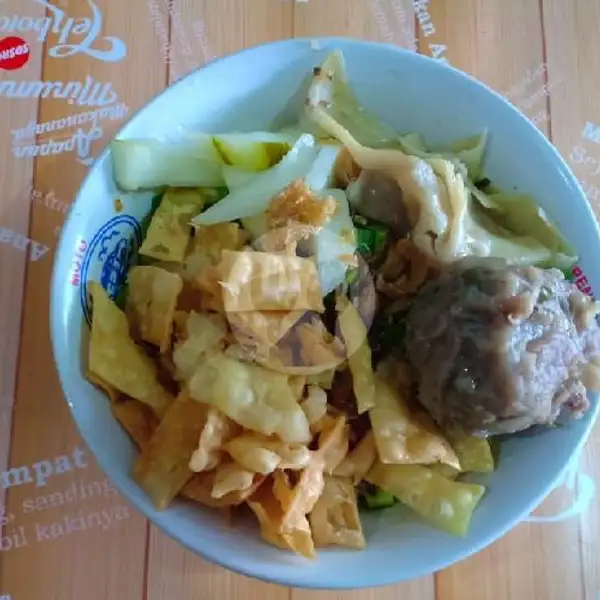Mie Ayam Spesial Pangsit + Bakso Sapi + Telur | Mie Ayam Bakso Goyang Lidah, Serma Made Pil
