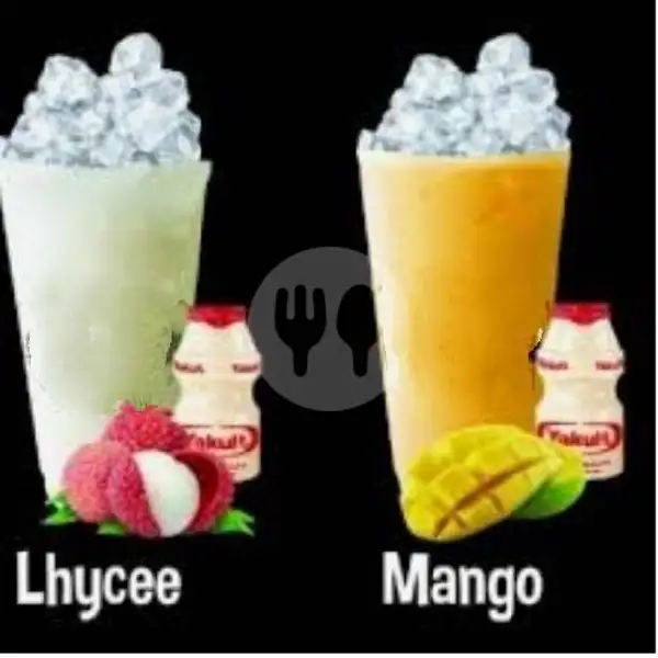 Mango / Leci Yakult Fresh Milk (Large) | Kebab Burrito - Tea Coffee Milk - Milo Oreo - Kenz Sweet
