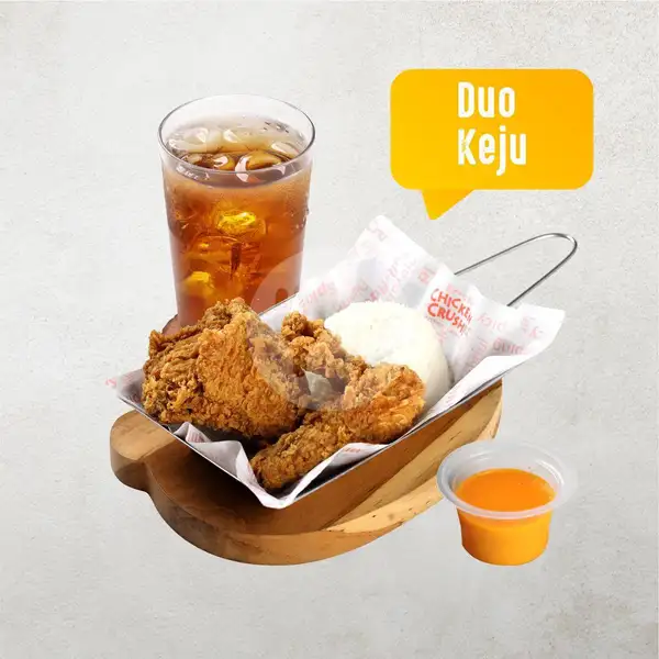 Duo Keju | Chicken Crush, Taman Siswa