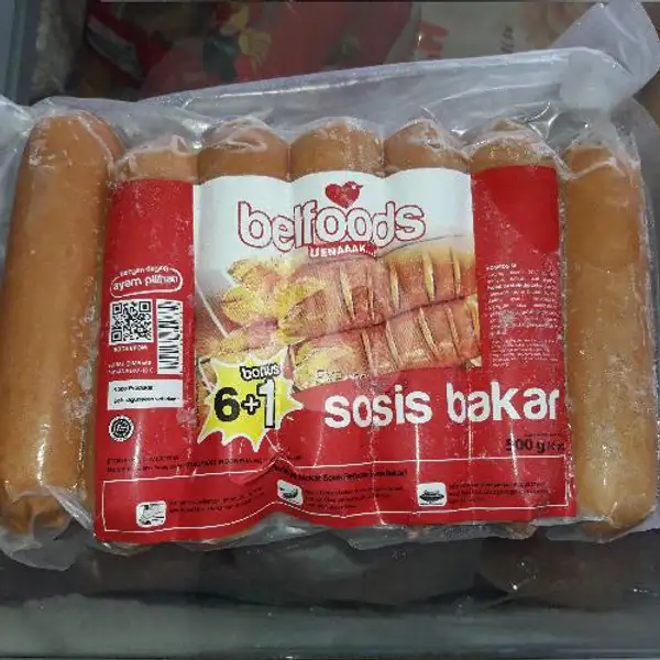 Sosis Bakar Belfoods 500 Gram Stok 1 Bungkus | Alicia Frozen Food, Bekasi Utara