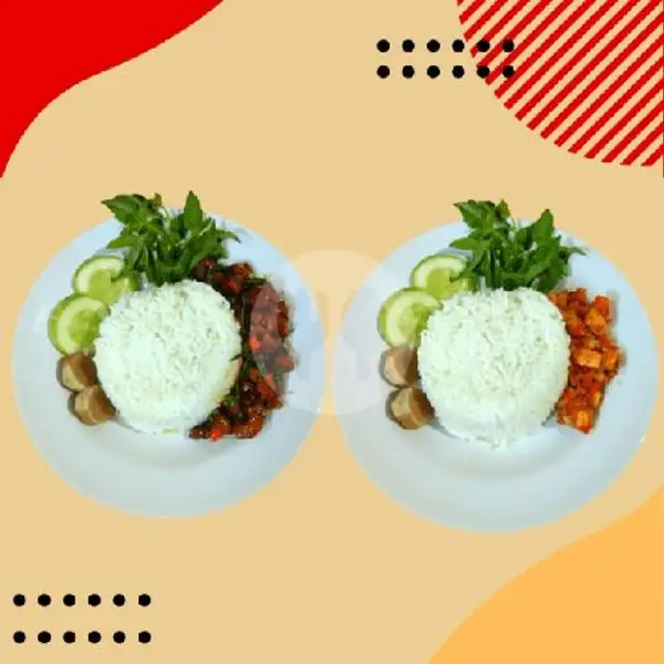 Nasi Ayam Kemangi + Nasi Ayam Rica Rica | Mie Kekinian