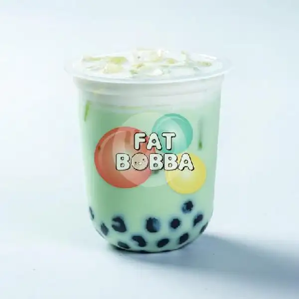 Pandan Boba Milk ( M ) | Fat Bobba, Senapelan