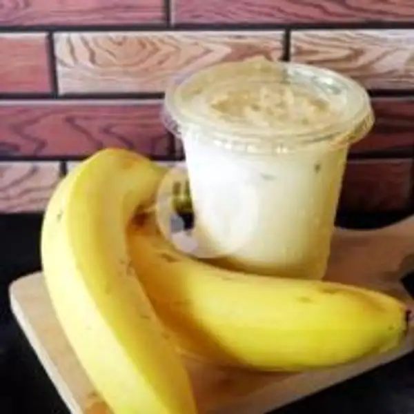 Banana Smoothies | Roti Kuro Bakar & Kukus Om Ndut, Kalideres
