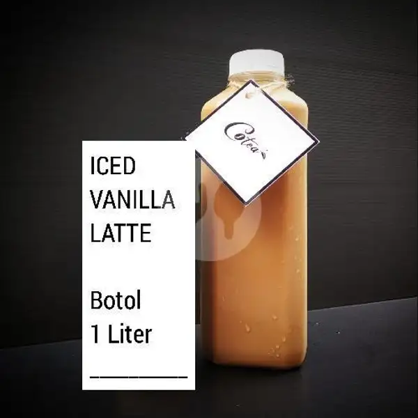 Iced Vanilla Latte Botol 1 Liter | Cotea Coffee and Ricebox, Cipondoh