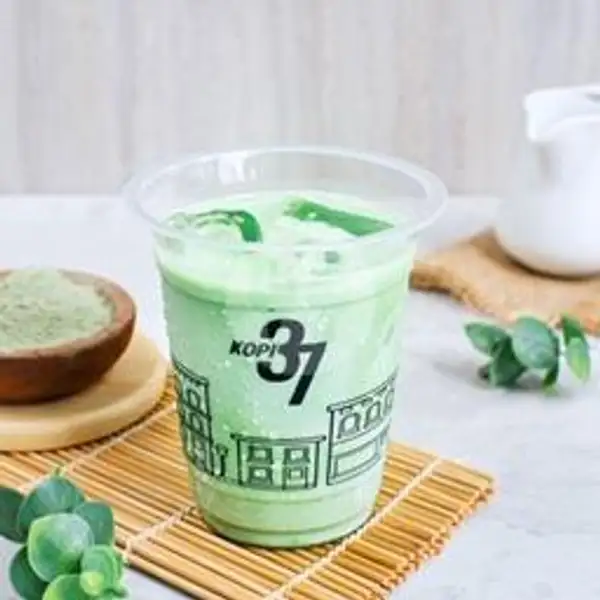 Matcha Latte Ice | Kopi 37, Kebon Sirih