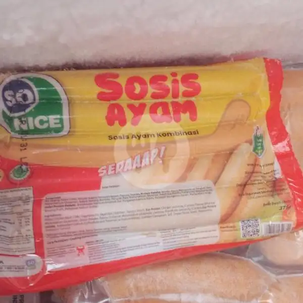 So Nice Sosis Ayam 375 Gr | Frozen Food Rico Parung Serab