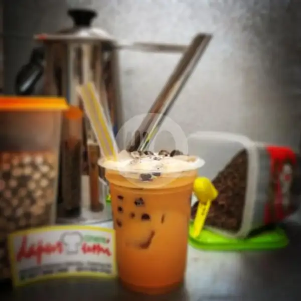 Iced Thai Tea + Jelly Thai Tea (14 OZ) | Dapur Umi, Cinere