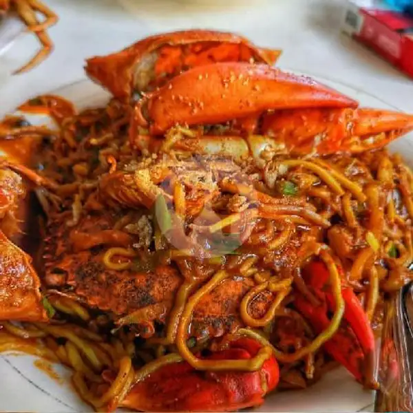 Mie Goreng Kepiting Super Pedes | Seafood Ndjedir