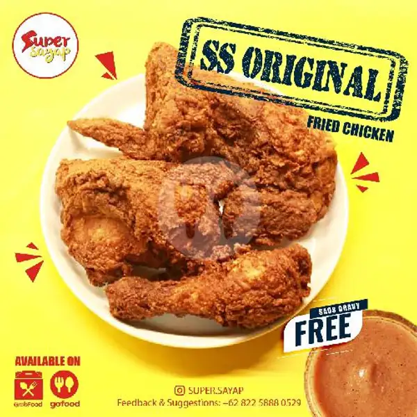 4pcs - SS Original Fried Chicken | Super Sayap Fried Chicken