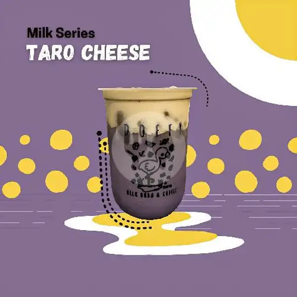 Taro Cheese (Regular) | Doffy (Milk Boba & Coffee) Di Samping Angkringan Mas Tumin M. Yamin Samarinda