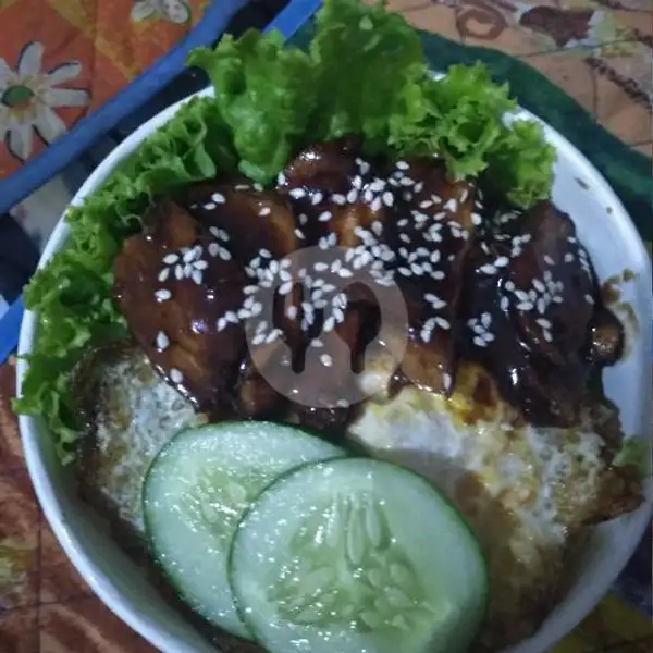 Chicken Teriyaki Sauce With Sunny Side Up (Rice Bowl ) | Mon Kitchen (Bakery & Cafe), Batam Center