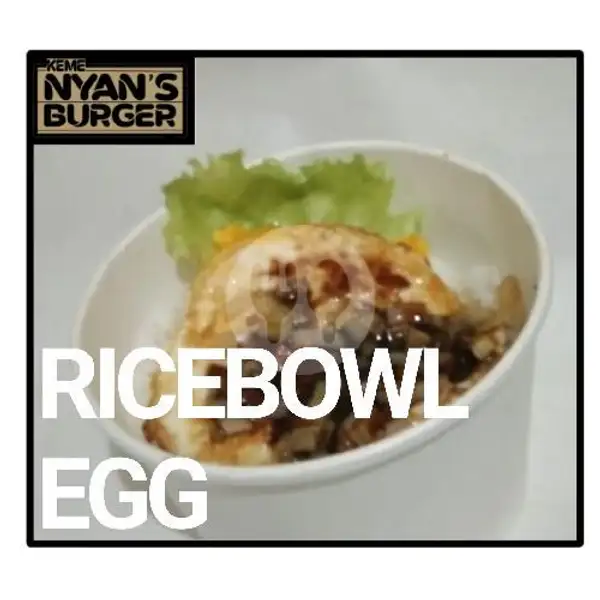Ricebowl Egg | Kemenyans Burger