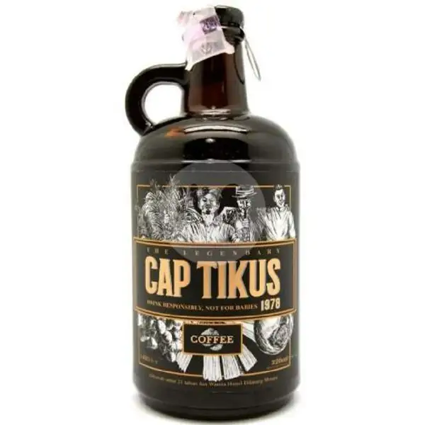 Cap Tiku.s Coffee 320ml | Buka Botol Green Lake