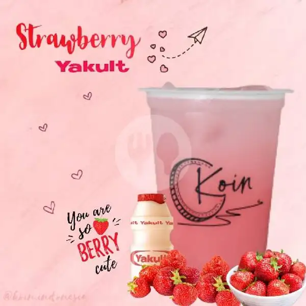 Strawberry Yakult | Rice Bowl Koin Tlogosari