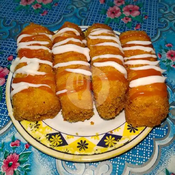 Roti Sosis Mozarella | Ayam Penyet & Angkringan Cws, Marpoyan Damai