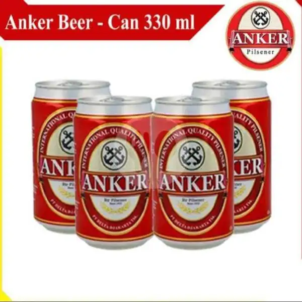 10 Kaleng  anker 320 ml | Beer Princes,Grogol