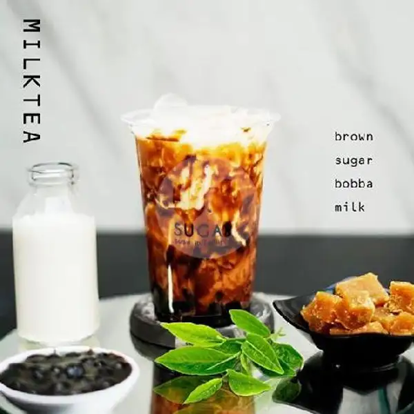 Milk Tea Brown Sugar With Boba | Sugarboba.Kito, Kemuning