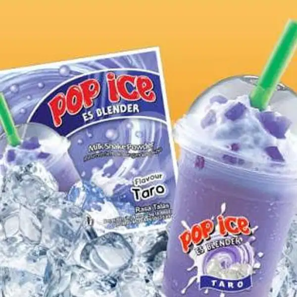 Pop Ice Taro | Warung Makan Bu Imah, Gatot Subroto