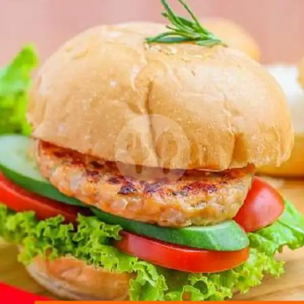 Burger Ayam | Burger Good Day, Tiban Indah