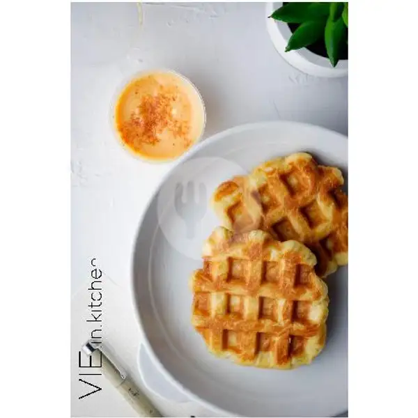 Croffle Asin (2pcs) + Hot Mayo Sauce | Vie.in.kitchen Cookies & Snack , TKI