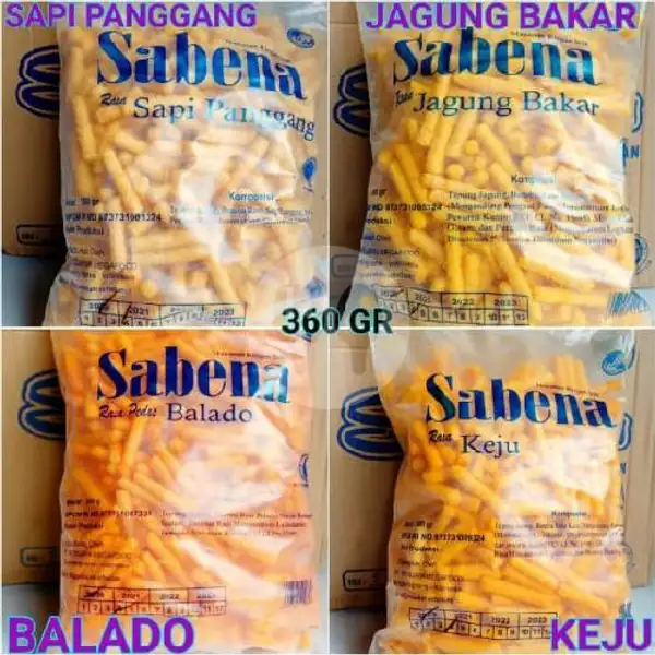 Sabena Rasa Jagung Bakar 360 gr | Nopi Frozen Food