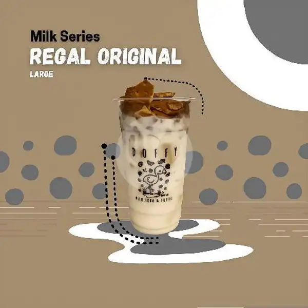 Regal Original (Large) | Doffy (Milk Boba & Coffee) Di Samping Angkringan Mas Tumin M. Yamin Samarinda