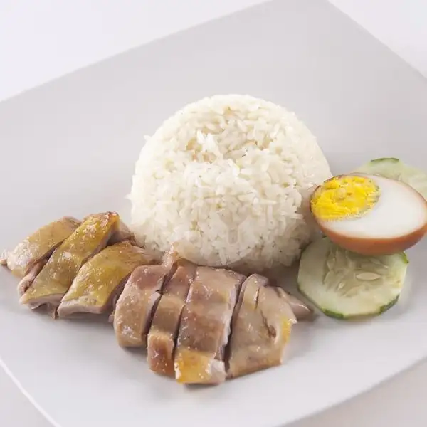 Nasi Ayam Hainan | Chasio Garing Madu Hoksiong, Tidar