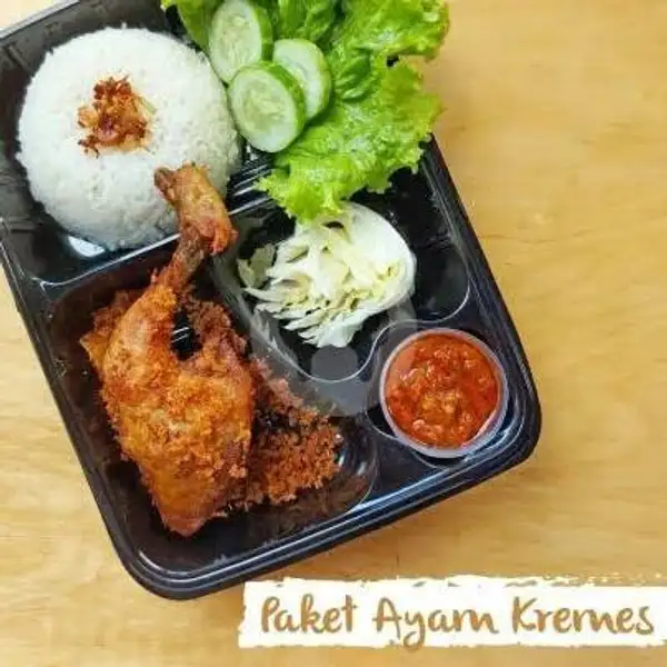Ayam Kremes Komplit | Salky Bento
