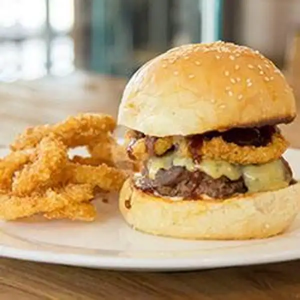 Anchor Barbecue Burger | Anchor Cafe & Roastery, Dermaga Sukajadi