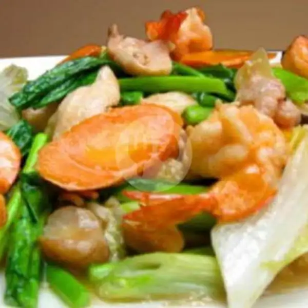 Capcay Seafood Udang | Rembulan Kitchen