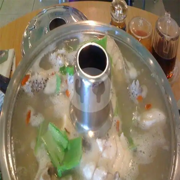 Stimbut Kepala Ikan + Keladi | Rumah Makan Seafood Sri Rahayu, Batam
