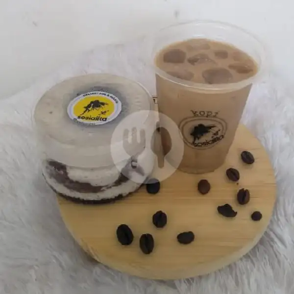 Gelato Oreo Cookies n cream 300ml | Kopi Sosialita & Desert Box