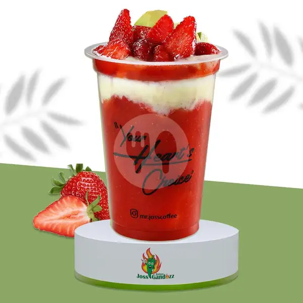 King Strawberry Juice | Joss Gandozz-Sambal Ijo, Batam