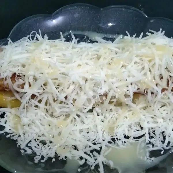 Banana Double Cheese Milk | Pisang Keju Melati, Sekeloa